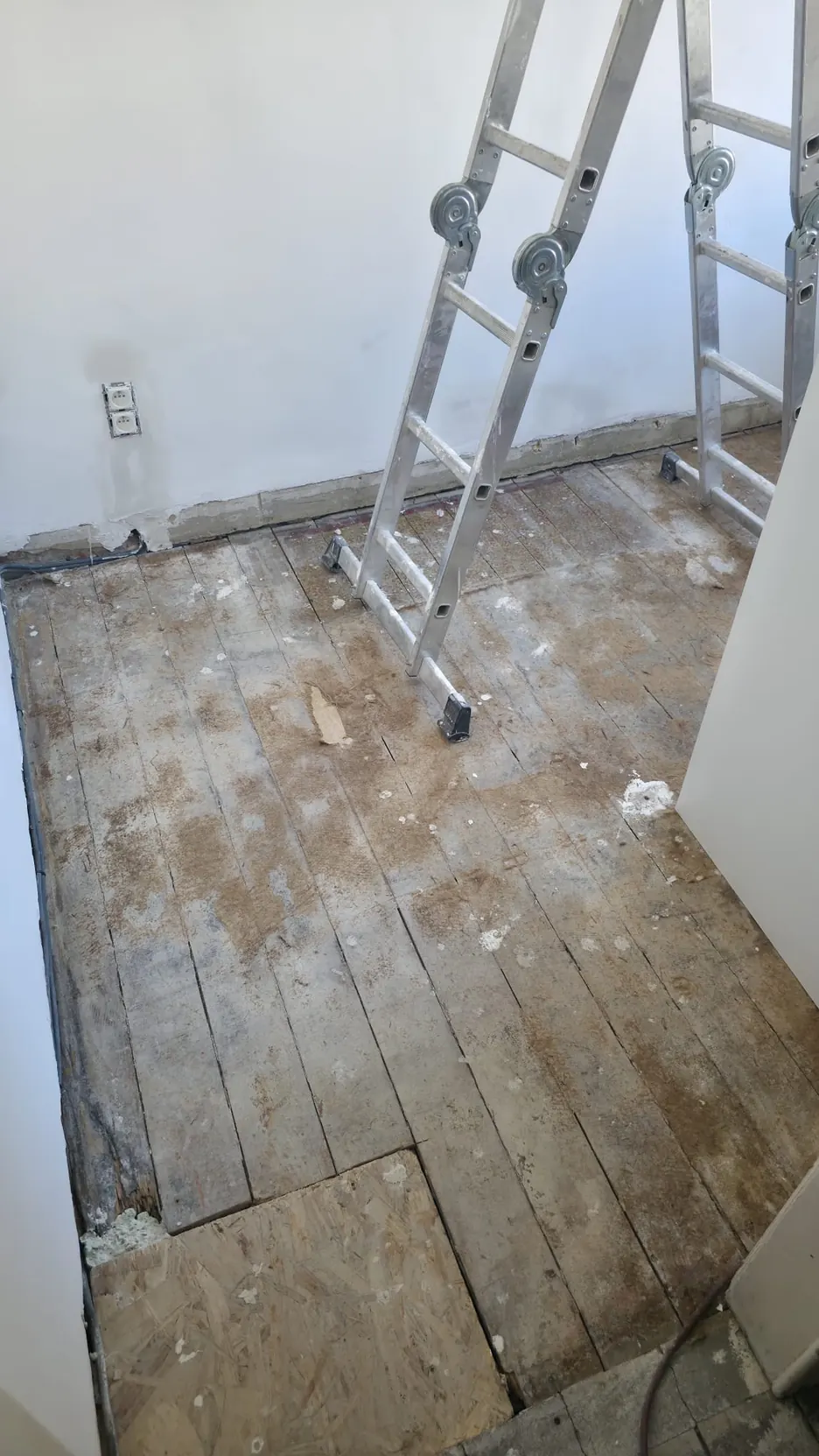 Même pièce remise au propre après l’intervention SW Cleaning, avant les finitions